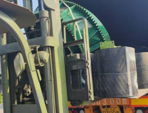 Отгрузка линии по производству наполнителя для кошачьих туалетов дискового типа, приобретенной клиентом из Эквадора.